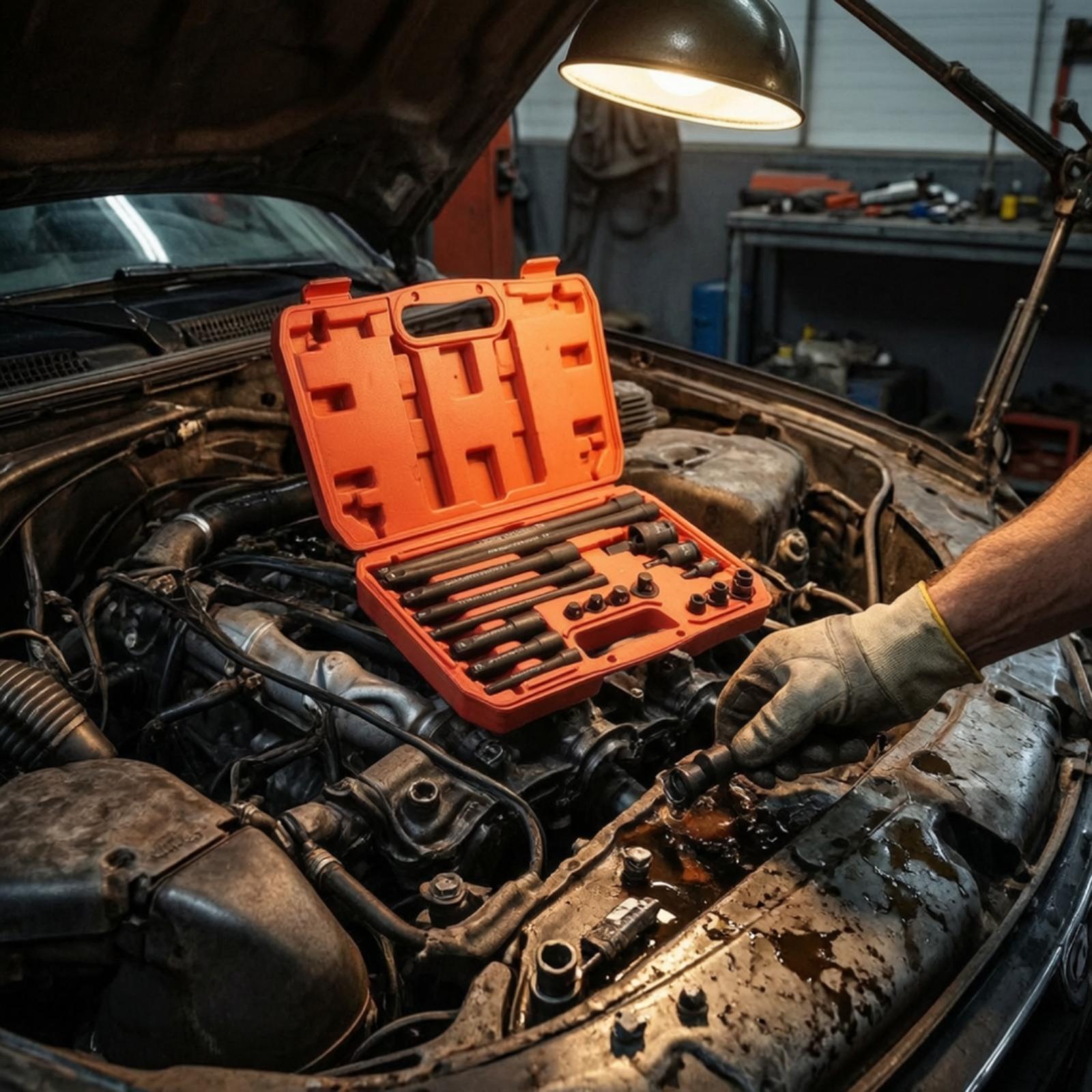 Automotive Tools - Kit de clé à chocs 18