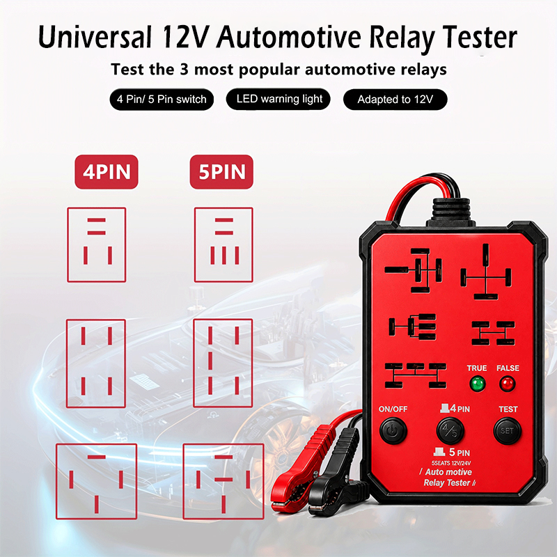 Car Diagnostic Tool - Nouveau testeur de relais automobile universel