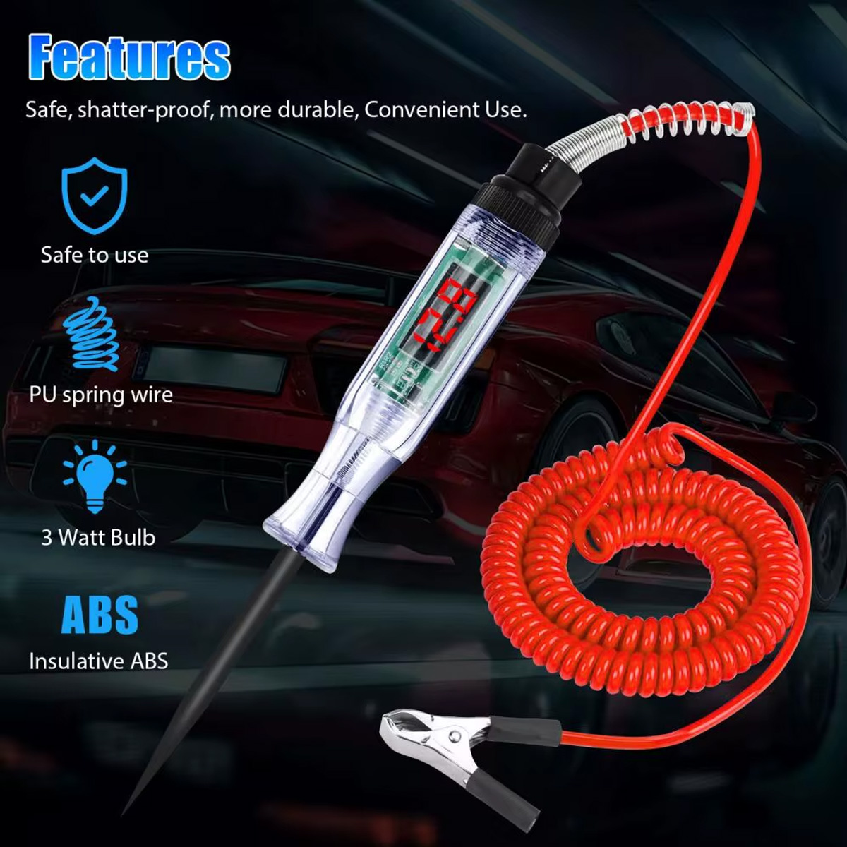 Testeur de circuit de tension  - Car Diagnostic Tool avis et prix